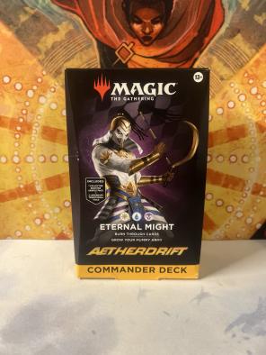 MTG Aetherdrift Commander Deck - Eternal Might - Commander: Aetherdrift (DRC)