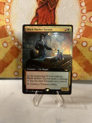 MTG- Black Market Tycoon - BORDERLESS