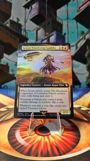 Setzer, Wandering Gambler (Extended Art) - Commander: FINAL FANTASY