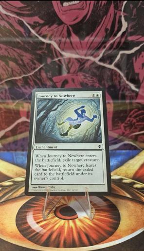 MTG Journey to Nowhere Foil Enchantment Zendikar