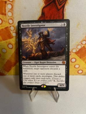 Hostile Investigator 10 MTG Outlaws of Thunder Junction: the Big Score Regular