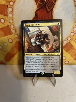 Magic The Gathering Basim Ibn Ishaq 0049 Rare Non-Foil