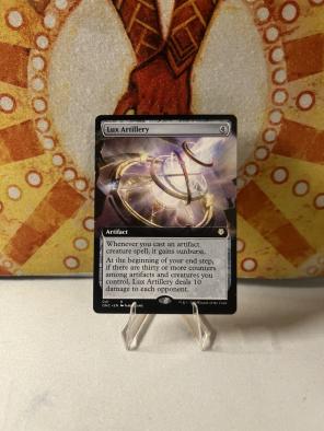 MTG Lux Artillery Extended Art Card