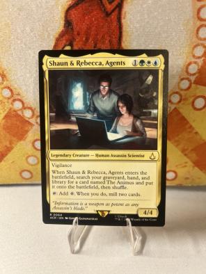 Shaun & Rebecca, Agents - Universes Beyond: Assassin's Creed