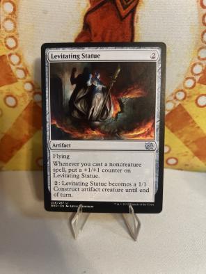 MTG levitating statue
