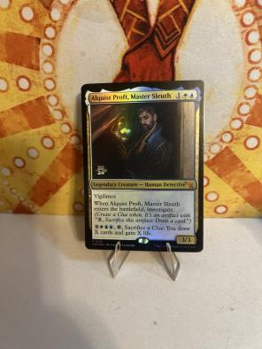 MTG Alquist Proft, Master Sleuth PROMO FOIL