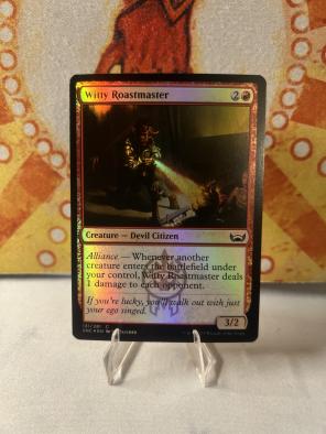 Mtg- Witty Roastmaster -FOIL