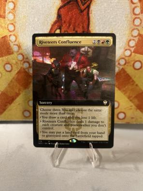 MTG Riveteers Confluence (Extended Art) Streets of New Capenna