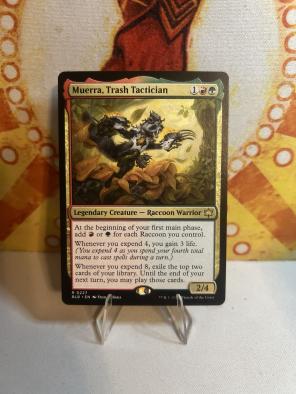 Muerra, Trash Tactician Magic the Gathering Bloomburrow Regular Rare Near Mint