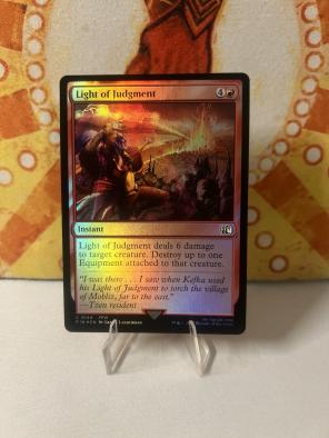MTG -  Light Of Judgement  FINAL FANTASY
