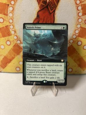 MTG Baloth Prime 0033 Extended Art Non Foil
