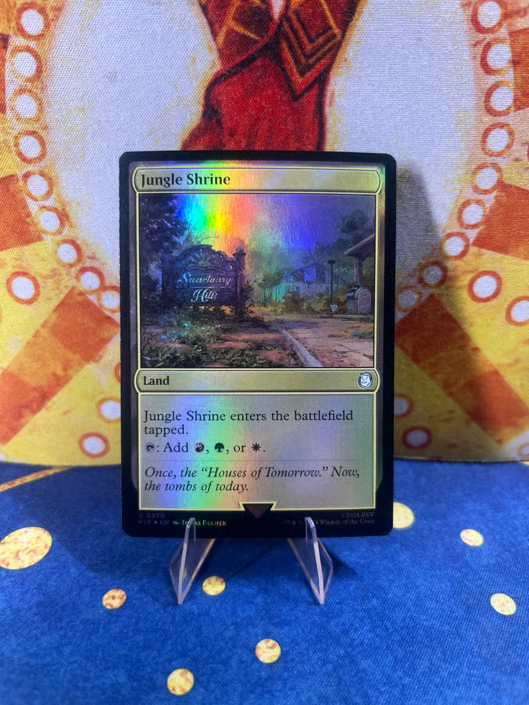 Jungle Shrine (Foil) - Universes Beyond: Fallout