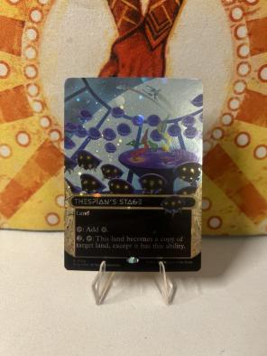 Thespian's Stage (0134) (Borderless) (Galaxy Foil) Edge of Eternities