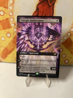 MTG Entropic Battlecruiser -extended art