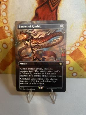 MTG Banner of Kinship Borderless Card