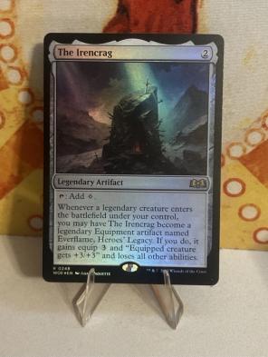 The Irencrag 248 M/ NM MTG Wilds of Eldraine Magic FOIL