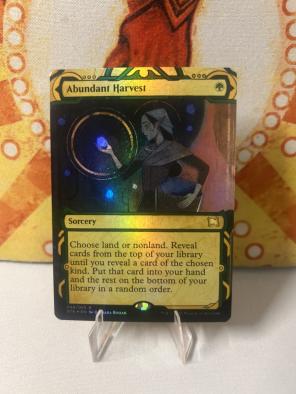 Abundant harvest MTG FOIL