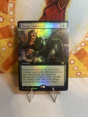 Mtg Theats Undetected BORDERLESS ART FOIL