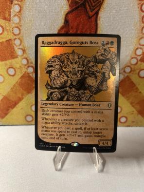 MTG Raggadragga, Goreguts Boss (showcase FOIL)