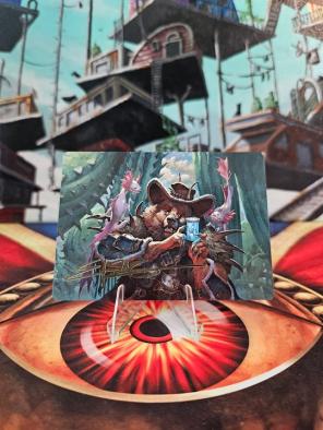 Doc Aurlock, Grizzled Genius Art Card (Gold-Stamped Signature) - Art Series