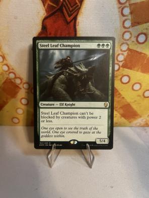 Steel Leaf Champion Dominaria Magic The Gathering MTG 182/269 Rare