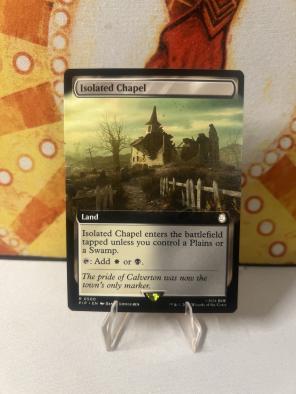 MTG- Isolated Chapel  FULL ART  FALLOUT
