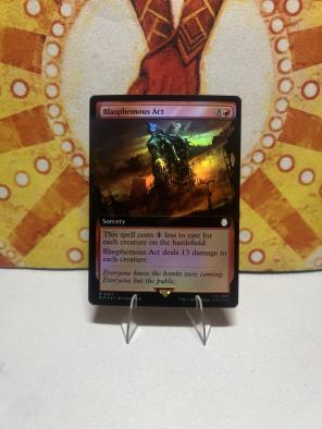 Blasphemous Act  - FALLOUT - EXTENDED ART FOIL
