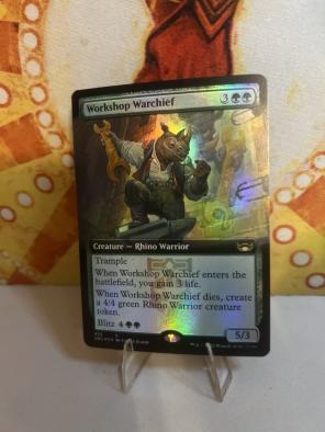 MTG Workshop Warchief  FOIL