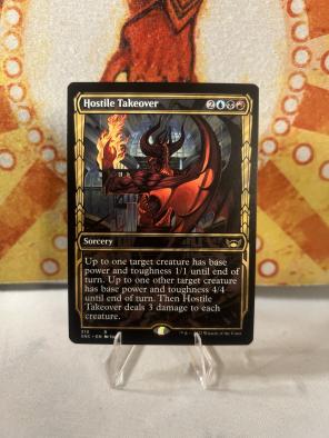 MTG- Hostile Takeover - showcase
