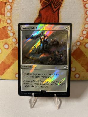 MTG INTANGIBLE VIRTUE - SURGE FOIL