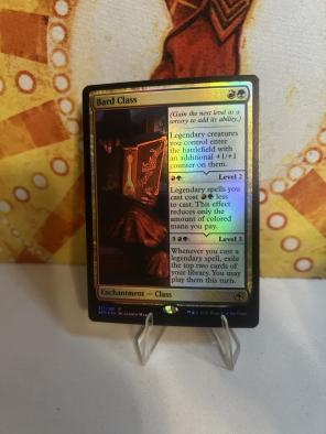 Bard Class Foil card MTG