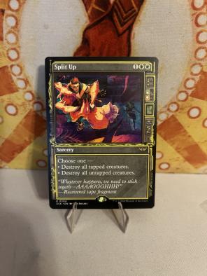 Split up (showcase) MTG DuskMourn NM