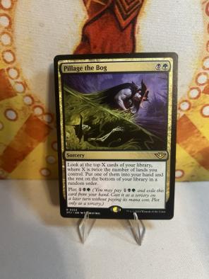 MTG Pillage the Bog