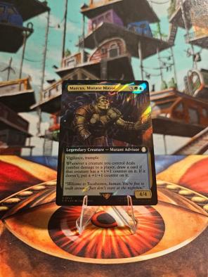 Marcus, Mutant Mayor (Extended Art) (Surge Foil) - Universes Beyond: Fallout