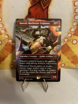 MTG Daretti, Rocketeer Engineer (Borderless) - Aetherdrift (DFT)