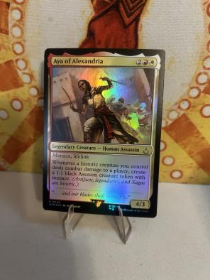 Magic The Gathering Aya Of Alexandria 0048 Rare Foil