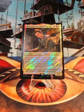 Moira Brown, Guide Author (Extended Art) (Surge Foil) -Universes Beyond: Fallout