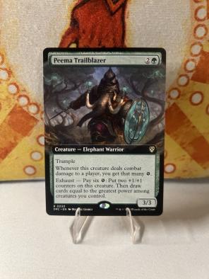 MTG Peema Trailblazer (Extended Art) - Commander: Aetherdrift