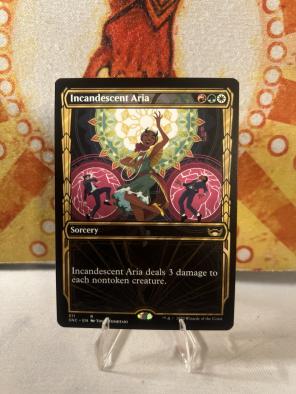 Incandescent Aria SHOWCASE MTG SNC Streets of New Capenna