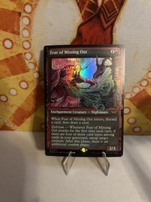 Fear of Missing Out (Showcase Foil) - Duskmourn: House of Horror