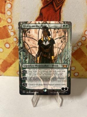 Mtg- Vivien on the hunt - BORDERLESS
